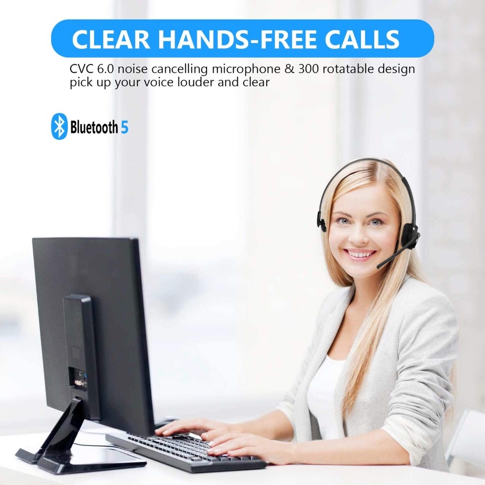 Giveet Bluetooth Headset w/Charging Dock - Picture 6 of 13
